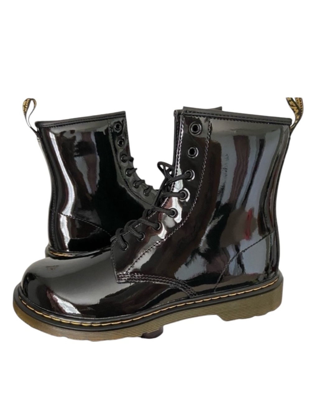 DR. MARTENS 1460 Patent Zip Side 8 eye Size 5
